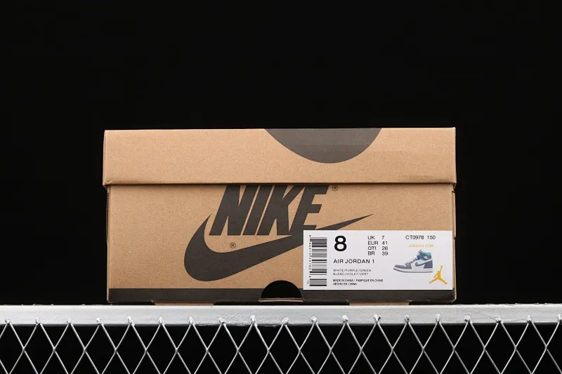 All categories Air Jordan Jordan series basketball shoes Air Jordan 1 High Z version Air Jordan 1 Zoom CMFT Pairs Daybreak AJ1 Joe 1 Purple Grape CT0978-150